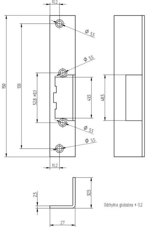 SZYLD ELEKTRA KĄTOWY KRÓTKI MALOWANY SK1501-M ELEKTRA-PLUS SZYLD ELEKTRA KĄTOWY KRÓTKI MALOWANY SK1501-M ELEKTRA-PLUS