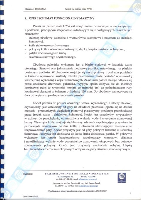 PARNIK Z SZAMOTEM OCYNKOWANY 100 L PARNIK Z SZAMOTEM OCYNKOWANY 100 L