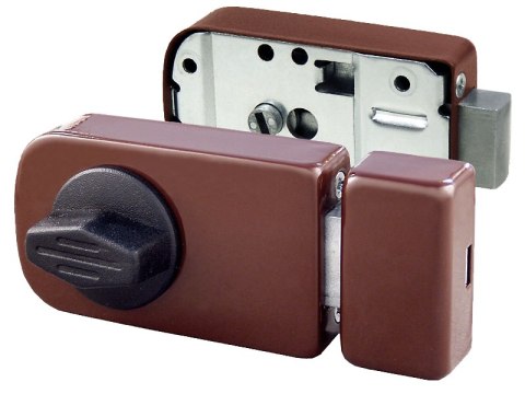 ZAMEK NAWIERZCHNIOWY MINOS Z WKŁADKĄ 50MM BRĄZOWY ZAMEK NAWIERZCHNIOWY MINOS Z WKŁADKĄ 50MM BRĄZOWY