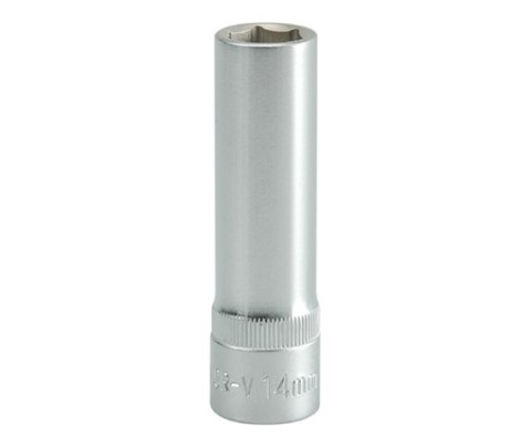 NASADKA DŁUGA 6-KĄTNA CHROMOWANA 1/2'' 14MM NASADKA DŁUGA 6-KĄTNA CHROMOWANA 1/2'' 14MM