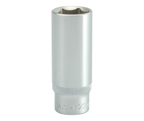 NASADKA DŁUGA 6-KĄTNA CHROMOWANA 1/2'' 22MM NASADKA DŁUGA 6-KĄTNA CHROMOWANA 1/2'' 22MM