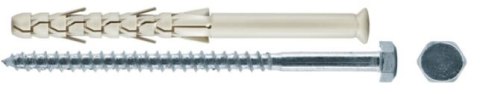 DYBEL RAMOWY ŁEB SZEŚCIOKĄTNY ARL 10/135MM DYBEL RAMOWY ŁEB SZEŚCIOKĄTNY ARL 10/135MM