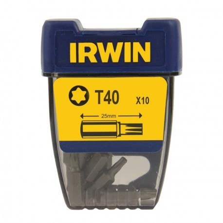 GROT, BIT, KOŃCÓWKA TYPU TORX 1/4' 25MM 10 SZT. T40 GROT, BIT, KOŃCÓWKA TYPU TORX 1/4' 25MM 10 SZT. T40