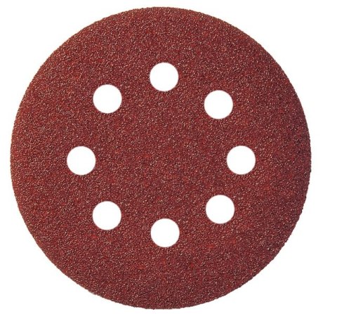 KRĄŻEK PRZYCZEPNY 125MM LUX E GLS5 GRANULACJA 120 270484 KRĄŻEK PRZYCZEPNY 125MM LUX E GLS5 GRANULACJA 120 270484