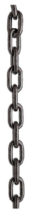 ŁAŃCUCH TECHNICZNY CZARNY 8MM G8 WLL 2T ŁAŃCUCH TECHNICZNY CZARNY 8MM G8 WLL 2T