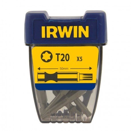 KOŃCÓWKA TYPU TORX 1/4' DŁUGA 50MM 5 SZT. T20 KOŃCÓWKA TYPU TORX 1/4' DŁUGA 50MM 5 SZT. T20