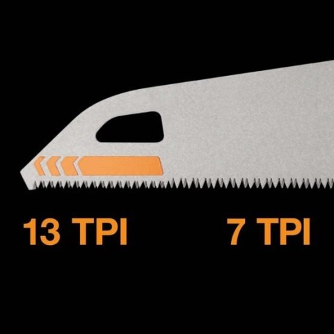 PIŁA RĘCZNA POWERTOOTH 55CM, 7 TPI PIŁA RĘCZNA POWERTOOTH 55CM, 7 TPI