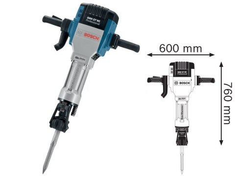 MŁOT UDAROWY KUJĄCY HEX GSH27VC 2000W MŁOT UDAROWY KUJĄCY HEX GSH27VC 2000W