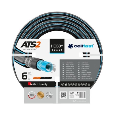 WĄŻ OGRODOWY HOBBY ATS 1' 50MB WĄŻ OGRODOWY HOBBY ATS 1' 50MB