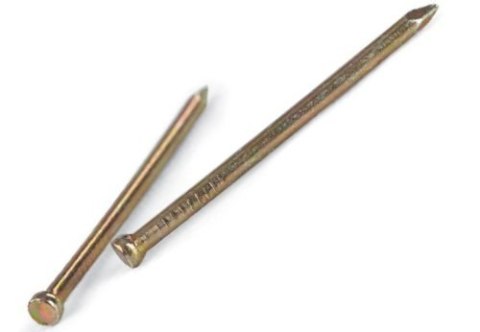 GWOŹDZIE STOLARSKIE ZP 1.2*20MM OCYNKOWANE NA ŻÓŁTO GWOŹDZIE STOLARSKIE ZP 1.2*20MM OCYNKOWANE NA ŻÓŁTO