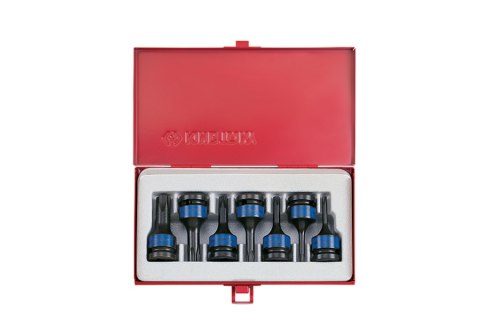 KOMPLET NASADEK UDAROWYCH 1/2 7SZTUK T25-T60 KOMPLET NASADEK UDAROWYCH 1/2 7SZTUK T25-T60