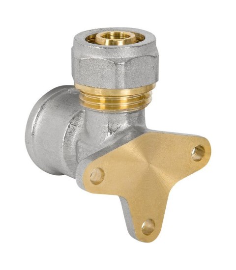KOLANO PEX-AL-PEX CHROM Z ŁAPKAMI-1/2*16 KOLANO PEX-AL-PEX CHROM Z ŁAPKAMI-1/2*16