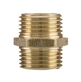 ZŁĄCZKA MOSIĘŻNA NYPEL 3/4''' ZŁĄCZKA MOSIĘŻNA NYPEL 3/4'''