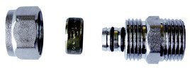 ZŁĄCZKA GWINT ZEWNĘTRZNY 1/2*16*2 WKŁADKA ALUMINIOWA ZŁĄCZKA GWINT ZEWNĘTRZNY 1/2*16*2 WKŁADKA ALUMINIOWA