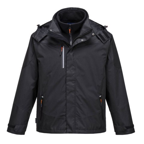 KURTKA OCIEPLANA 3W1 S553 CZARNA XXL KURTKA OCIEPLANA 3W1 S553 CZARNA XXL