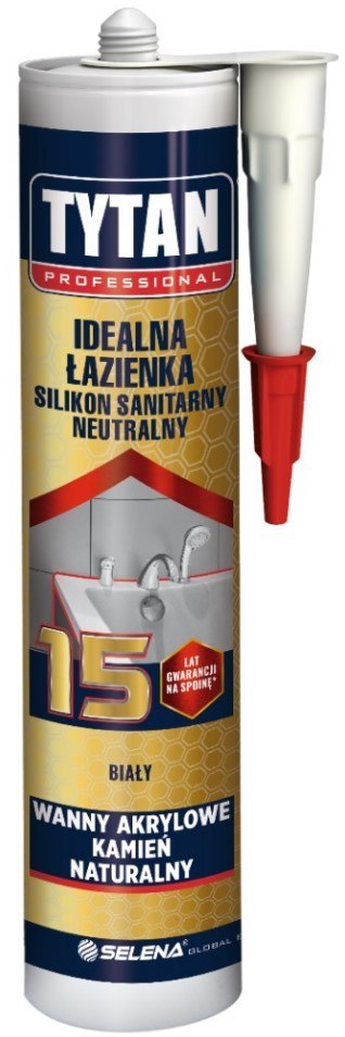 SILIKON TYTAN SANITARNY IDEALNY DOM 280ML BEZBARWNY SILIKON TYTAN SANITARNY IDEALNY DOM 280ML BEZBARWNY