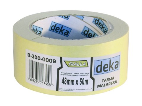 TAŚMA MALARSKA GIALLA 19MM*50M TAŚMA MALARSKA GIALLA 19MM*50M