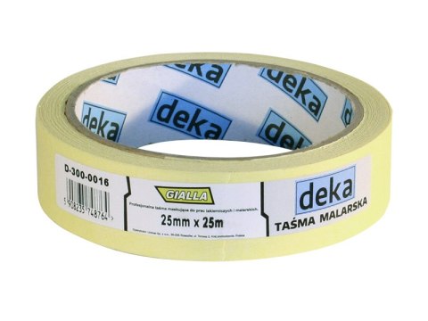 TAŚMA MALARSKA GIALLA 30MM*25M TAŚMA MALARSKA GIALLA 30MM*25M