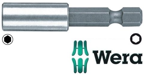 UCHWYT MAGNETYCZNY ZE STALI NIERDZEWNEJ DO BITÓW 1/4'' 50MM UCHWYT MAGNETYCZNY ZE STALI NIERDZEWNEJ DO BITÓW 1/4'' 50MM