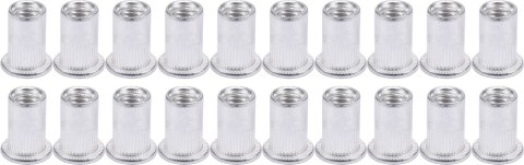 NITONAKRĘTKI ALUMINIOWE M4, 20SZT NITONAKRĘTKI ALUMINIOWE M4, 20SZT