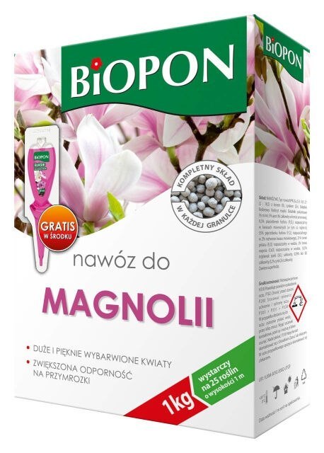 NAWÓZ - DO MAGNOLII GRANULAT 1KG NAWÓZ - DO MAGNOLII GRANULAT 1KG