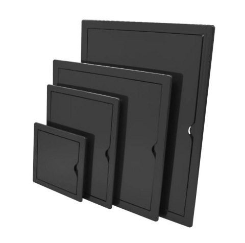 DRZWICZKI REWIZYJNE PLASTIKOWE Z ABS 200*250MM GRAFIT. DRZWICZKI REWIZYJNE PLASTIKOWE Z ABS 200*250MM GRAFIT.