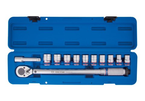 KLUCZ DYNAMOMETRYCZNY 1/2''42-210NM Z ZESTAWEM NASADEK 12CZ KLUCZ DYNAMOMETRYCZNY 1/2''42-210NM Z ZESTAWEM NASADEK 12CZ