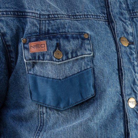 KURTKA JEANSOWA OCIEPLANA DENIM ROZM.. L KURTKA JEANSOWA OCIEPLANA DENIM ROZM.. L