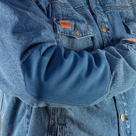 KURTKA JEANSOWA OCIEPLANA DENIM ROZM.. L KURTKA JEANSOWA OCIEPLANA DENIM ROZM.. L