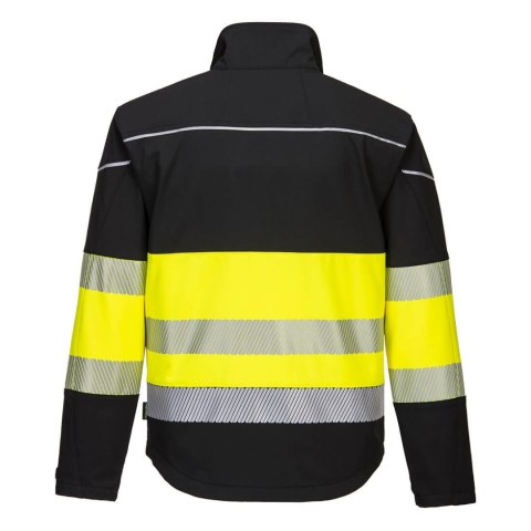 KURTKA OSTRZEGAWCZA SOFTSHELL PW375BKY ROZMIAR S KURTKA OSTRZEGAWCZA SOFTSHELL PW375BKY ROZMIAR S