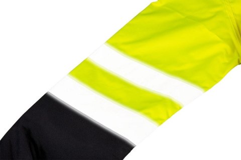KURTKA ROBOCZA OSTRZEGAWCZA WODOODPORNA ŻÓŁTA XXL KURTKA ROBOCZA OSTRZEGAWCZA WODOODPORNA ŻÓŁTA XXL