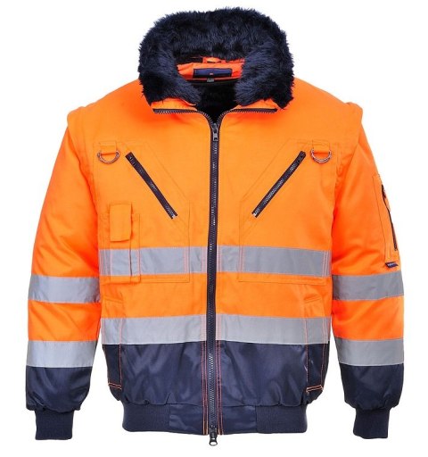 KURTKA OSTRZEGAWCZA OCIEPLANA 3W1 PJ50 XL KURTKA OSTRZEGAWCZA OCIEPLANA 3W1 PJ50 XL