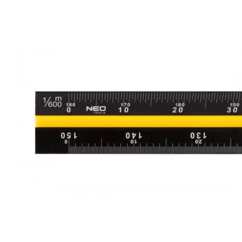LINIJKA TRÓJKĄTNA 30CM. LINIJKA TRÓJKĄTNA 30CM.