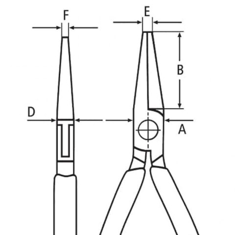 SZCZYPCE DLA ELEKTRONIKÓW 115MM SZCZYPCE DLA ELEKTRONIKÓW 115MM