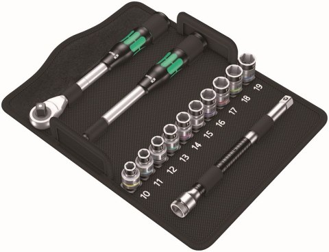 ZESTAW KLUCZY NASADOWYCH Z GRZECHOTKĄ ZYKLOP HYBRID 1/2'' ZESTAW KLUCZY NASADOWYCH Z GRZECHOTKĄ ZYKLOP HYBRID 1/2''