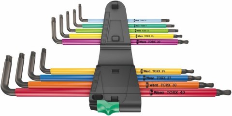 ZESTAW KLUCZY TRZPIENIOWYCH TORX 967/9 TX XL MULTIC TX8-TX40 ZESTAW KLUCZY TRZPIENIOWYCH TORX 967/9 TX XL MULTIC TX8-TX40
