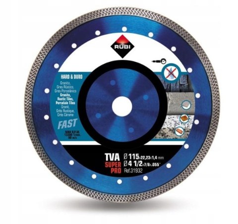 TARCZA DIAMENTOWA DO MATERIAŁÓW TWARDYCH, OBRZEŻE TURBO VIPE TARCZA DIAMENTOWA DO MATERIAŁÓW TWARDYCH, OBRZEŻE TURBO VIPE