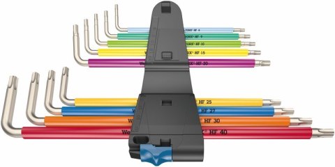 ZESTAW KLUCZY TRZPIENIOWYCH TORX 3967/9 TX SXL MULTICOLOUR ZESTAW KLUCZY TRZPIENIOWYCH TORX 3967/9 TX SXL MULTICOLOUR
