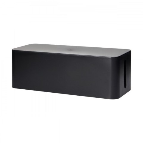 ORGANIZER DO KABLI BOX CZARNY ORGANIZER DO KABLI BOX CZARNY