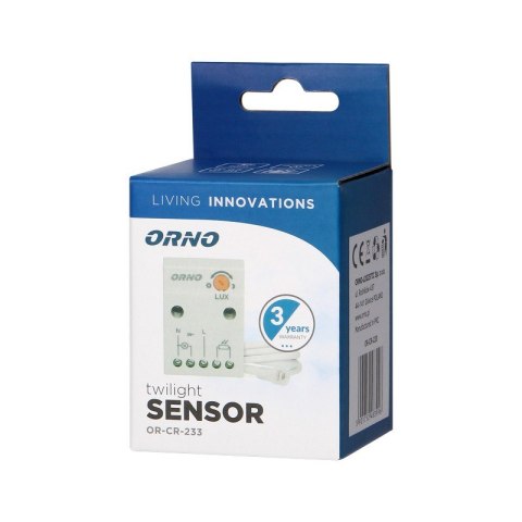 CZUJNIK ZMIERZCHOWY Z ZEWNĘTRZNĄ SONDĄ, IP65 2300W CZUJNIK ZMIERZCHOWY Z ZEWNĘTRZNĄ SONDĄ, IP65 2300W