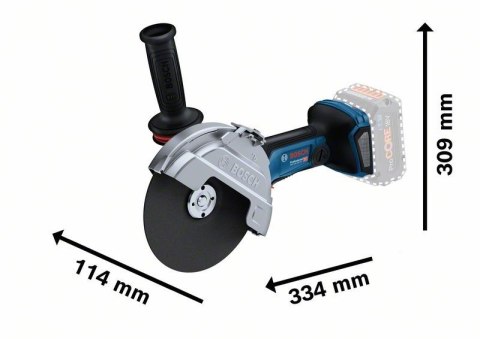 SZLIFIERKA KĄTOWA AKUMULATOROWA 180MM GWS 18V-180 PC 0*AH SZLIFIERKA KĄTOWA AKUMULATOROWA 180MM GWS 18V-180 PC 0*AH