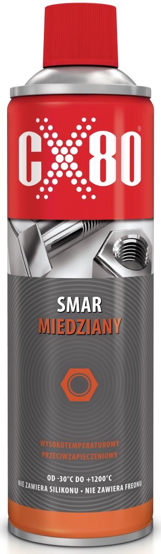 SMAR MIEDZIANY PRZECIWZAPIECZENIOWY AEROZOL 500ML SMAR MIEDZIANY PRZECIWZAPIECZENIOWY AEROZOL 500ML