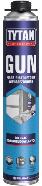 PIANKA PISTOLETOWA TYTAN PROFESSIONAL WIELOSEZONOWA 750ML PIANKA PISTOLETOWA TYTAN PROFESSIONAL WIELOSEZONOWA 750ML
