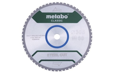 PIŁA TARCZOWA STEEL CUT CLASSIC 305*25.4MM Z60 PIŁA TARCZOWA STEEL CUT CLASSIC 305*25.4MM Z60