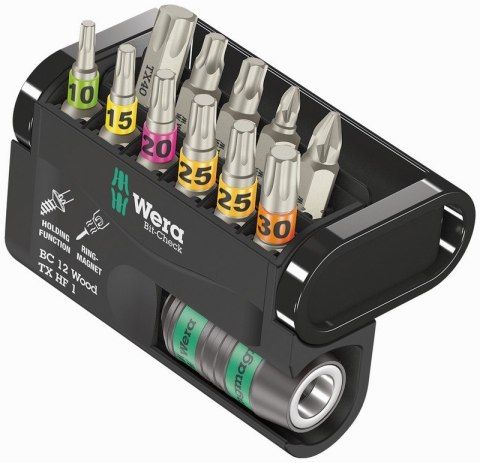 ZESTAW BIT-CHECK 12 WOOD TX HF 1, 12 CZ. ZESTAW BIT-CHECK 12 WOOD TX HF 1, 12 CZ.