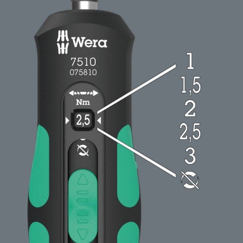 WKRĘTAK DYNAMOMETR. SAFE-TORQUE SPEED SERIA 7500, 14CZ WKRĘTAK DYNAMOMETR. SAFE-TORQUE SPEED SERIA 7500, 14CZ