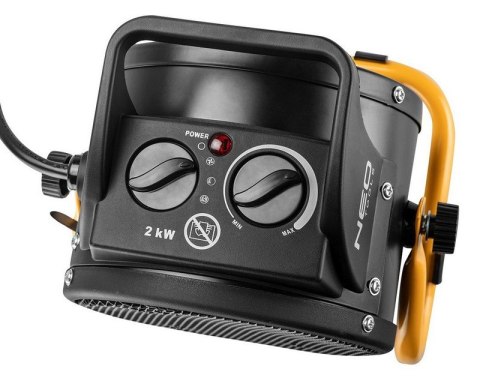 NAGRZEWNICA ELEKTRYCZNA CERAMICZNA PTC 2KW NAGRZEWNICA ELEKTRYCZNA CERAMICZNA PTC 2KW