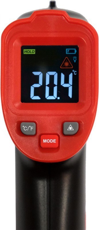 TERMOMETR BEZKONTAKTOWY PIROMETR -50C+600C TERMOMETR BEZKONTAKTOWY PIROMETR -50C+600C