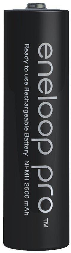 Akumulatorki R6 / AA Panasonic Eneloop PRO 2500mAh Ni-MH BK-3HCDE/2BE (blister 2 szt.) PANASONIC Akumulatorki R6 / AA Panasonic Eneloop PRO 2500mAh Ni-MH BK-3HCDE/2BE (blister 2 szt.) PANASONIC