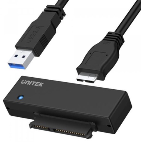 Mostek USB Unitek Y-1039 USB 3.0 - SATA III 2,5"/3,5" UNITEK Mostek USB Unitek Y-1039 USB 3.0 - SATA III 2,5"/3,5" UNITEK